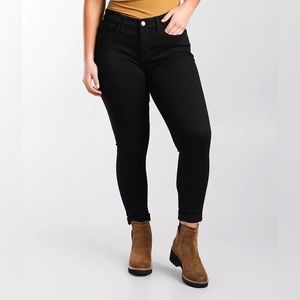 Payton Ankle Skinny Stretch BLACK Jeans SIZE-31 NWOT